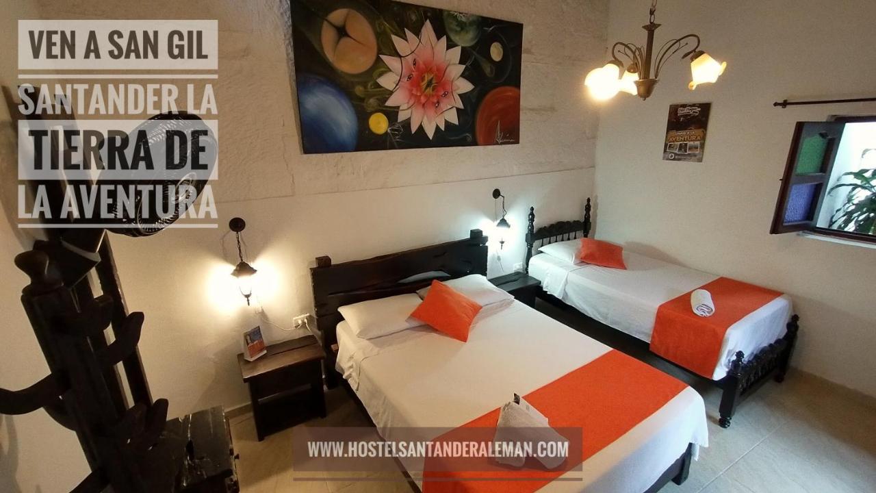 Santander Aleman Hostel San Gil Extérieur photo
